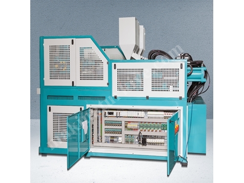 Инъекционная машина для производства подошв из ТПУ, 2 станции, 3 цвета