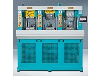 Инъекционная машина для производства подошв из ТПУ, 3 станции, 1 цвет - 2