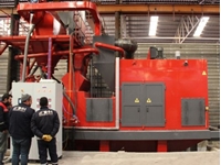 Автоматическая станок для пескоструйной обработки листового металла и профилей шириной 1200 мм - 5