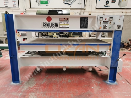 130 x 250 (2.El) Cemil Usta 1 Kapılık Sıcak Pres Makinası 