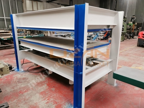 130 x 250 (2.El) Cemil Usta 1 Kapılık Sıcak Pres Makinası 