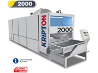 1000-2000 kg / Stunde Einzelband-Nussröstmaschine - 0