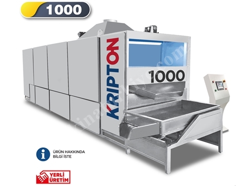 500-800 kg / Stunde Einzelband-Nussröstmaschine