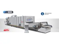 450-600 Kg / Hour 3-Band Nut Roasting Machine