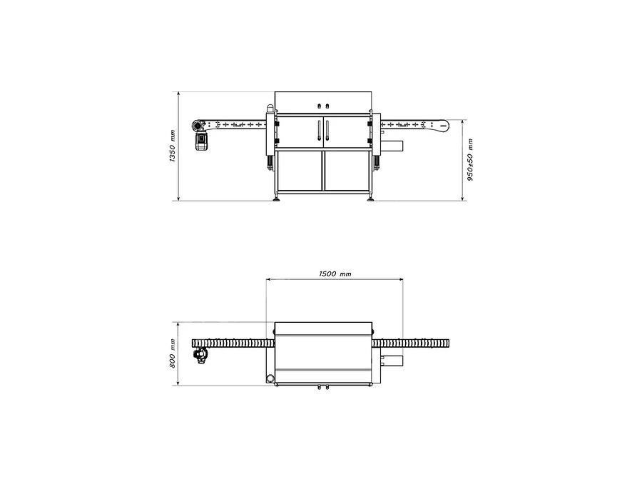 Lineer Sistem Şişe Yıkama ve Temizleme Makinası