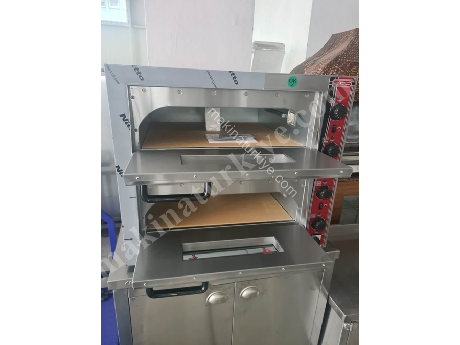 2 Katlı Elektrikli PİZZA Fırını 