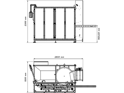 Bottle Unscrambler And Bottle Air Rinsing Machines (2300X1500x2800 Mm) - 1