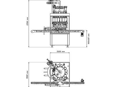 Volumetric Filling And Capping Machine - 1