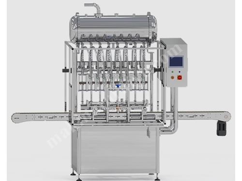 1 litre Lineer Servolu Şişe Dolum Makinası 