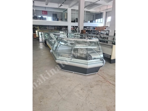 3 Metre Köşe Tipi Reyon Dolabı