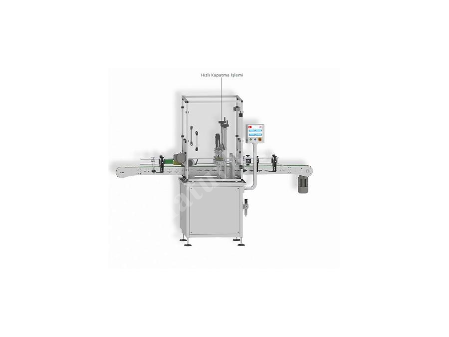 50 Bpm Semi-Automatic Servo Capping Machine
