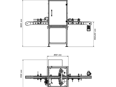 50 Bpm Semi-Automatic Servo Capping Machine - 1