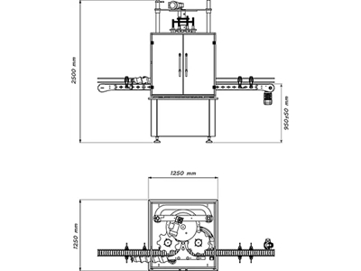 50-200 Bpm Threaded Rotary Capping Machine - 1