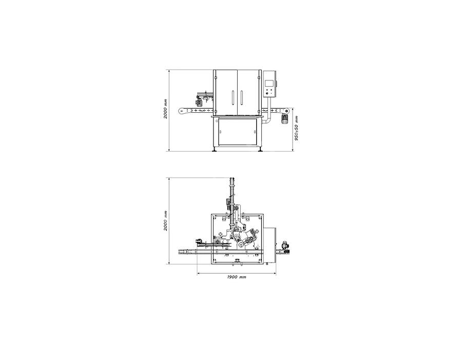 50-60 Bpm Modular Threaded And Pump Capping Machine