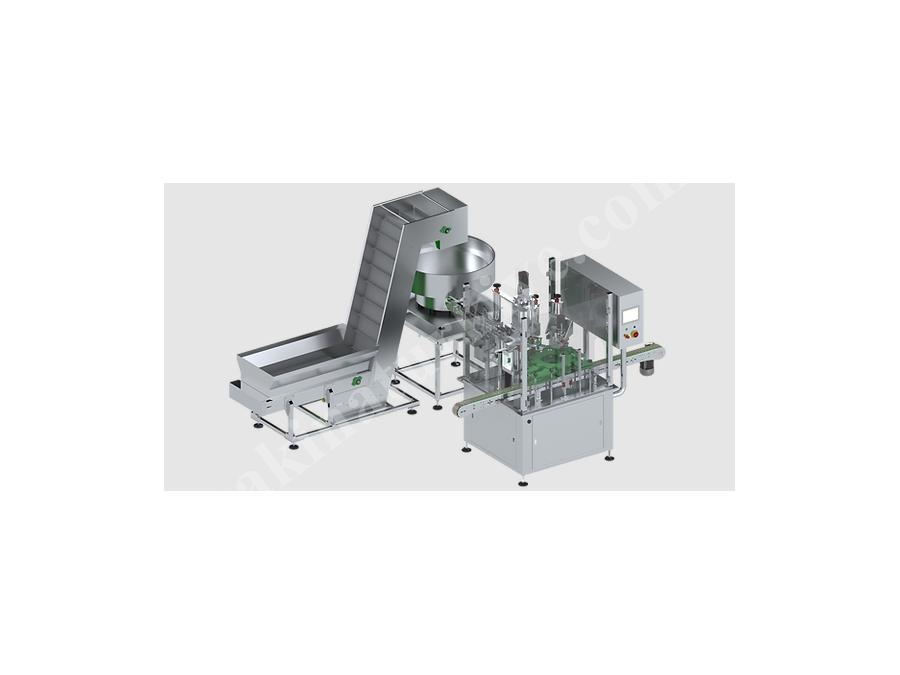 50-60 Bpm Modular Threaded And Pump Capping Machine