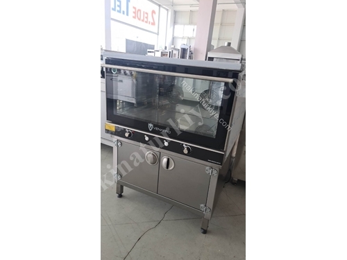 4 Tepsili Elektrikli Konveksiyonlu Patiserrie Fırın