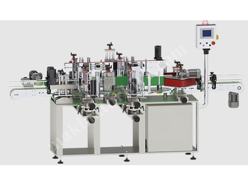 120 Bpm Automatic Linear Double Sided Amp Round Surface Self Labeling
