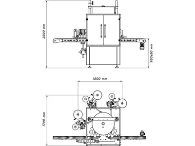 Rotary Labeling Machine - 1