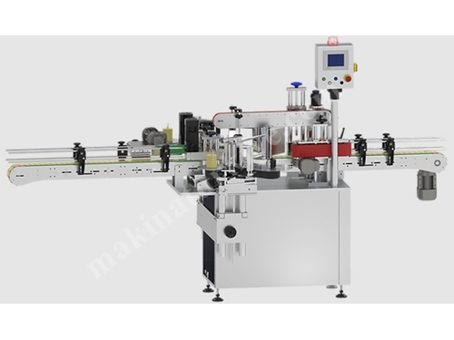 Double Sided Round Surface Labeling Machine