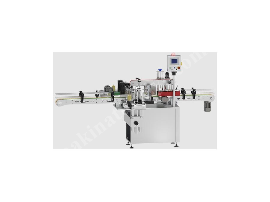Double Sided Round Surface Labeling Machine