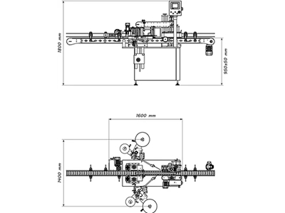 Double Sided Round Surface Labeling Machine - 1