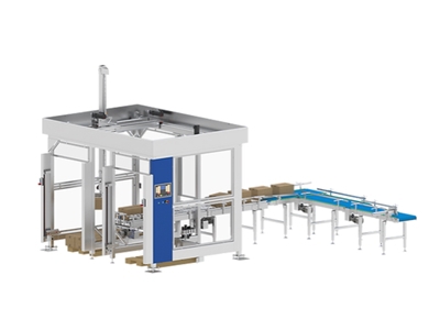 10-15 BPM Capacity Box and Parcel Palletizing Machine