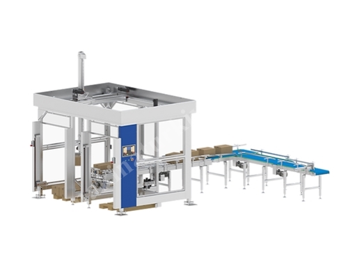 10-15 BPM Capacity Box and Parcel Palletizing Machine