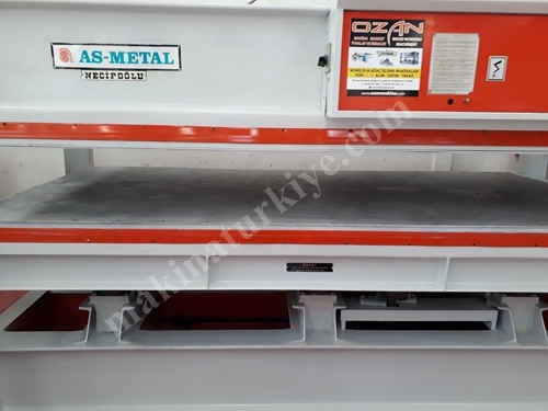145 x 300 Asmetal Sıcak Pres Makinası