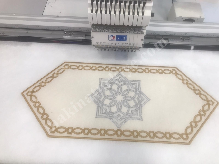Tek Kafa Geniş Kasnak Çeyiz ve Nakış Makinası