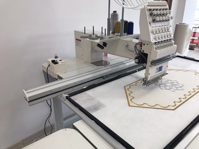 Tek Kafa Geniş Kasnak Çeyiz ve Nakış Makinası - 5