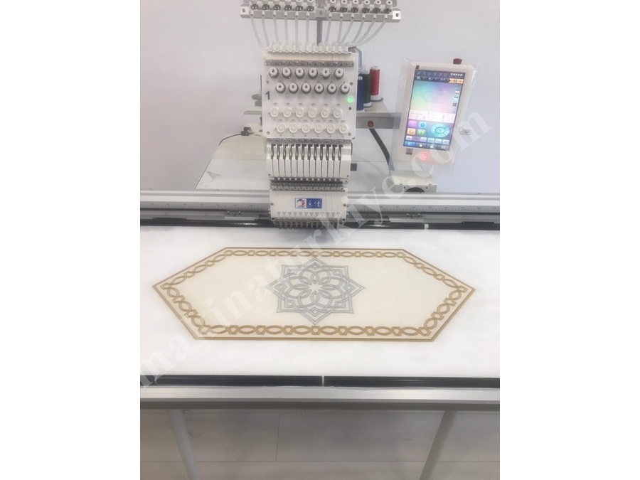 Tek Kafa Geniş Kasnak Çeyiz ve Nakış Makinası