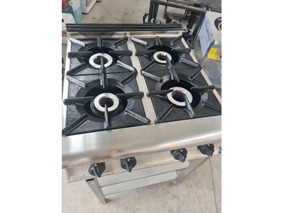 4 GÖZLÜ Gazlı Dolaplı Yemek Ocağı