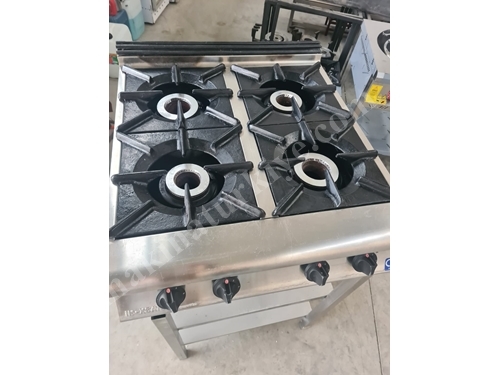 4 GÖZLÜ Gazlı Dolaplı Yemek Ocağı
