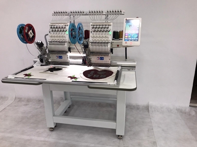 2 Kafa Twin Pul Çeyiz ve Nakış Makinası - 9