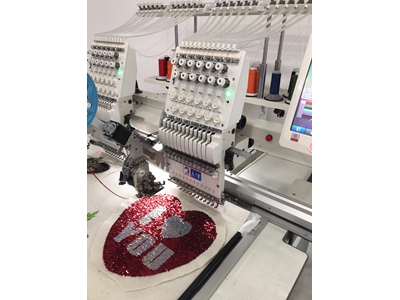 2 Kafa Twin Pul Çeyiz ve Nakış Makinası - 4