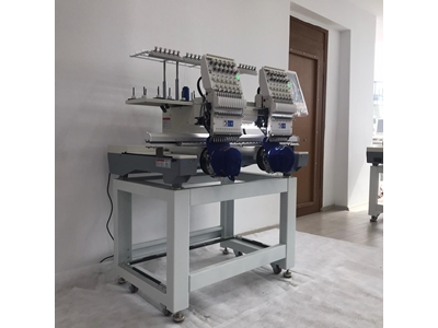 12 İğne İki Kafa Çeyiz Nakış Makinası - 6