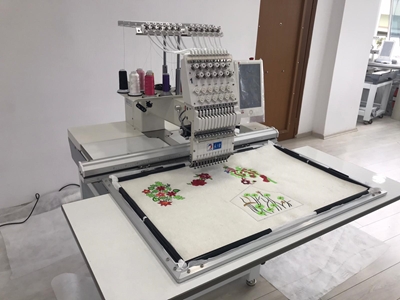 Tek Kafa Geniş Çalışma Alanı Çeyiz Nakış Makinası - 9