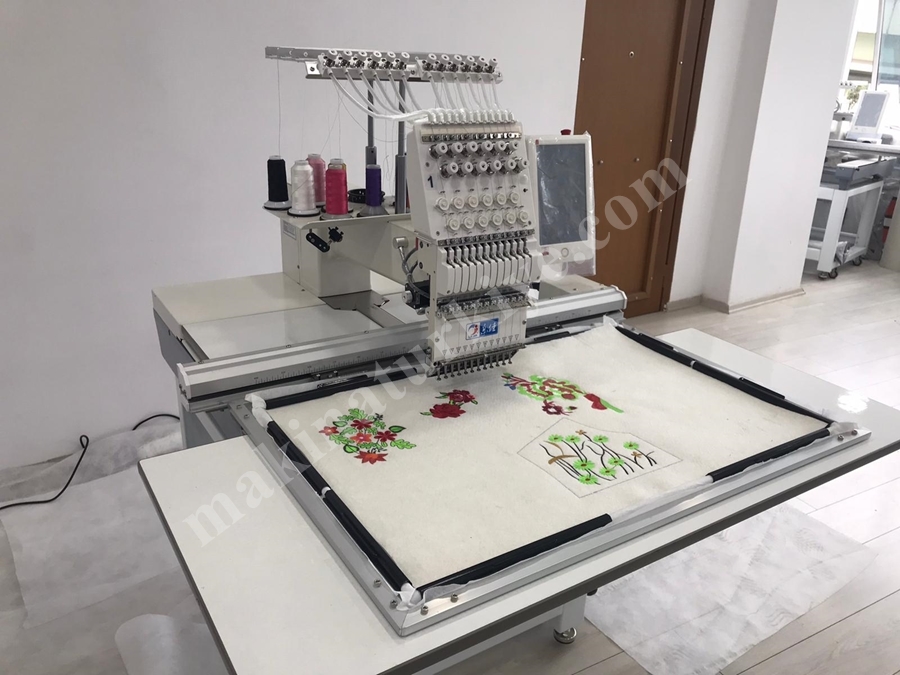 Tek Kafa Geniş Çalışma Alanı Çeyiz Nakış Makinası