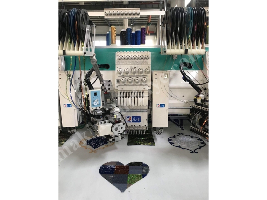 18 Kafa Süzene Nakış Makinası Lejia LJ-618 | makinaturkiye.com