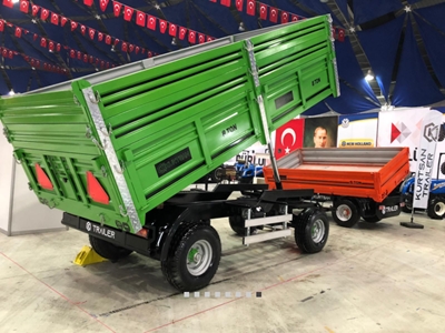 8 Ton Damperli Römork  - 1