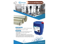 FG 50 (25 KG.) Gıda Süt Su Meşrubat Endüstrisine Uygun Antiskalant 