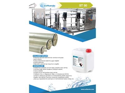 ST 50 (25 KG.) Antiskalant  Reverse Ozmosis Membran Kimyasalı  - 0
