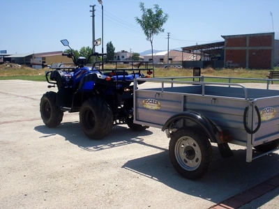 300 Kg Atv Yük Taşıma Römorku - 3