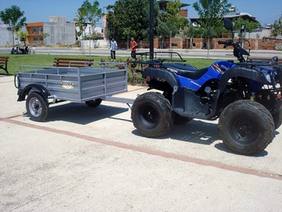 300 Kg Atv Yük Taşıma Römorku - 1