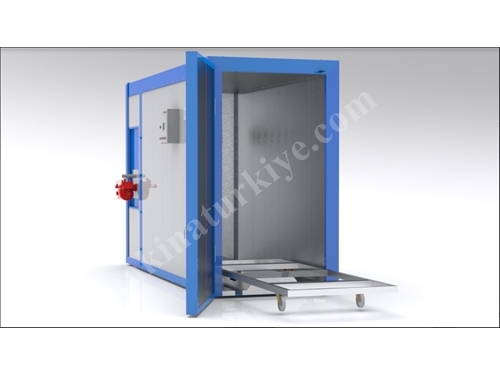 1200x6200x1500 mm Electric Box Type Paint Oven