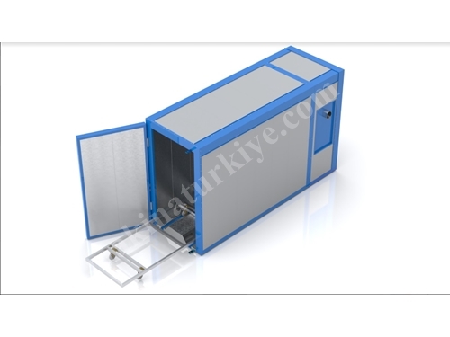 1200x7200x1500 mm Electric Box Type Paint Oven