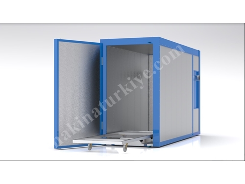 1200x7200x1500 mm Electric Box Type Paint Oven