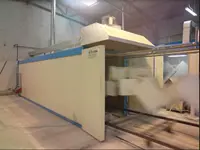 1200x7200x1500 mm Elektrikli Kutu Tipi Boya Fırını