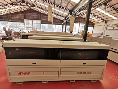 K 55 6 Üniteli PVC Kenar Bantlama Makinası