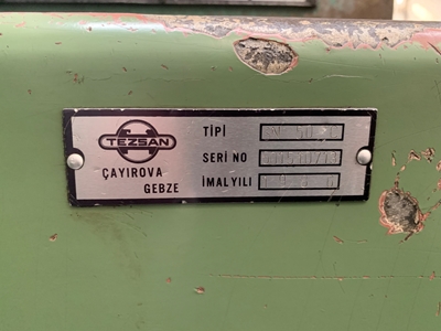 Tezsan SN50C Tos Torna Tezgahı - 6